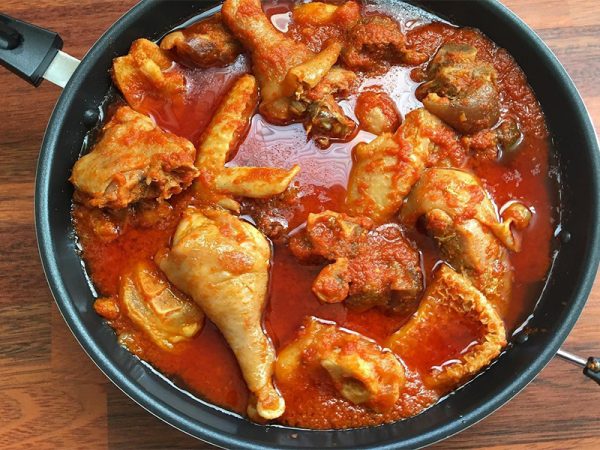 Assorted stewed meat with chicken